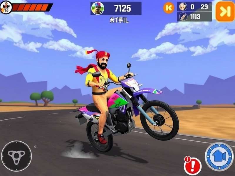 Holi Race Hero Gameplay Screenshot